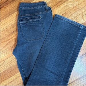 Casual Blue Denim Jeans straight leg